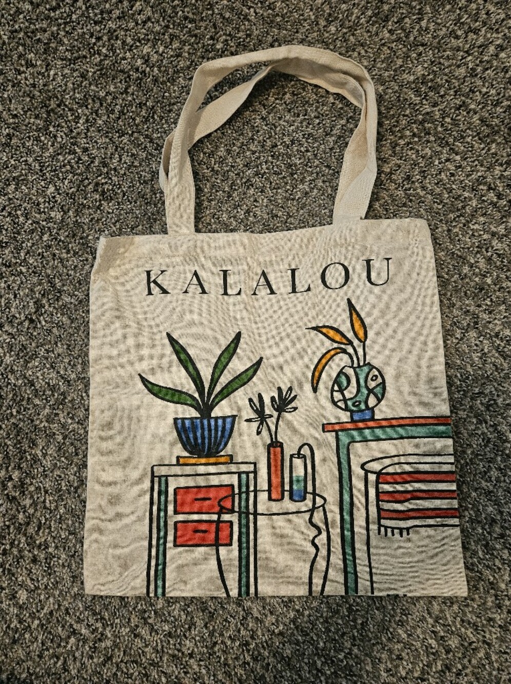Kalalou Plants Tote Bag